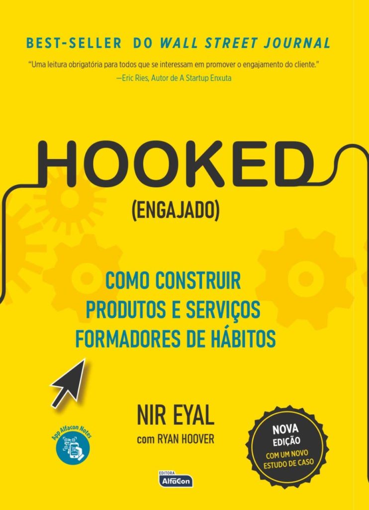 Capa do livro Engajado (Hooked), de Nir Eyal