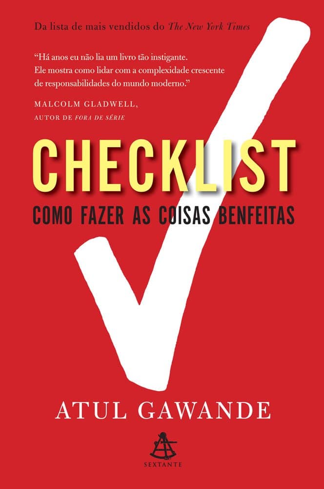 capa do livro checklist