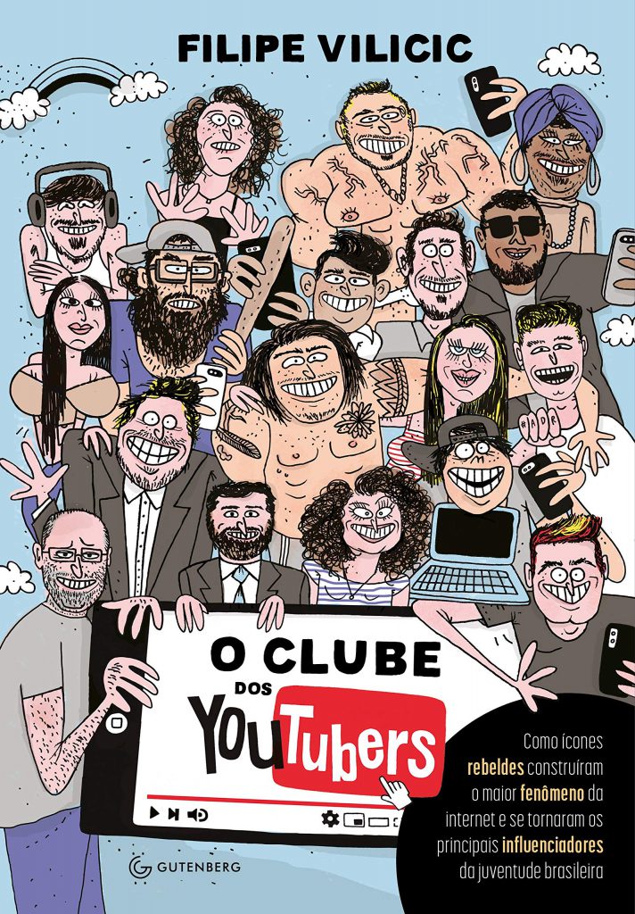 Livro O Clube dos YouTubers, de Filipe Vilicic