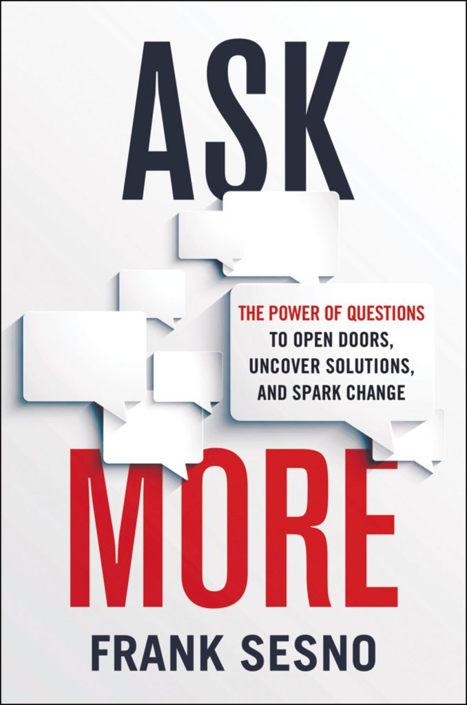 Capa do livro Ask More, de Frank Sesno