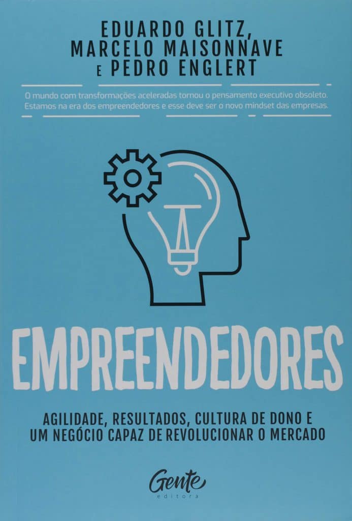 Capa do livro Empreendedores, de Eduardo Glitz