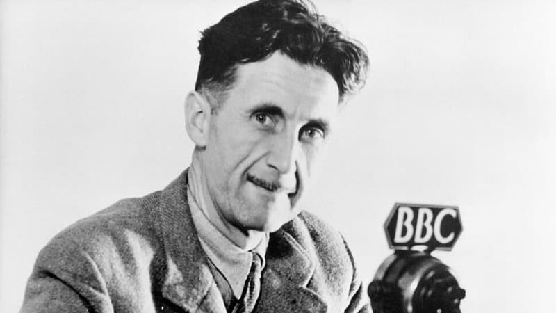 george orwell, autor de A Revolução dos Bichos e 1984