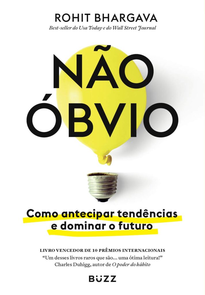 Capa do livro "Não Óbvio"