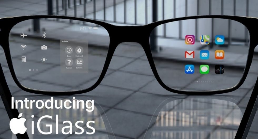 óculos smartglass da apple com aplicativos